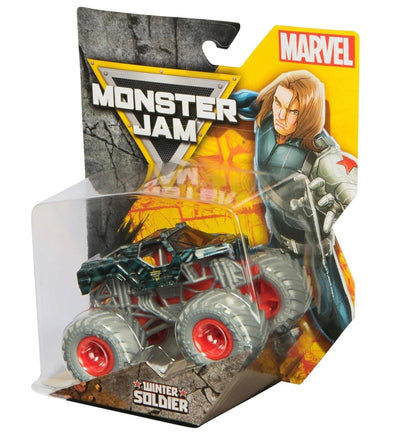 Monster Jam Truck Marvel Winter Soldier - ToyTime