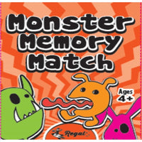 Monster Memory Match Children Card Game Classic - ToyTime