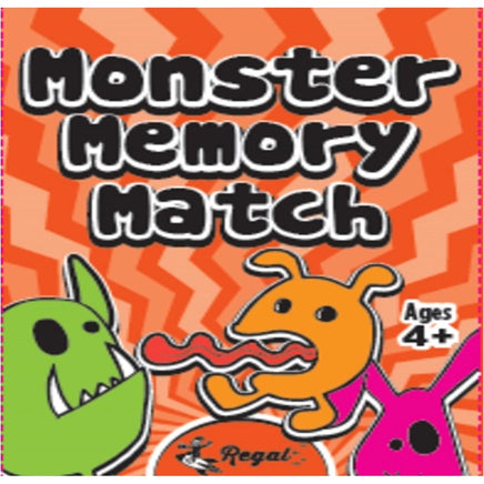 Monster Memory Match Children Card Game Classic - ToyTime