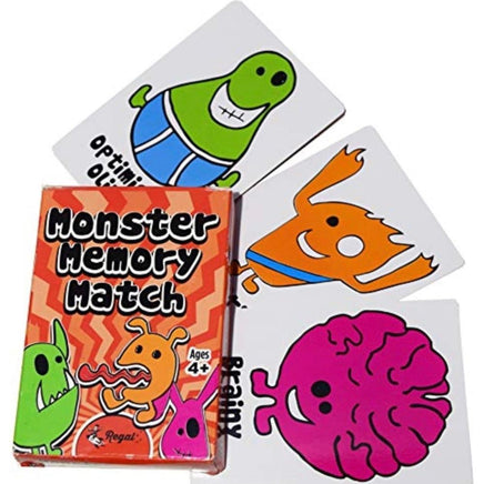 Monster Memory Match Children Card Game Classic - ToyTime