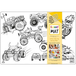 Monster Truck Coloring/Washable Funny Mat - ToyTime