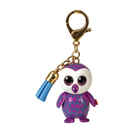 Moonlight - owl purple mini boos clip - ToyTime