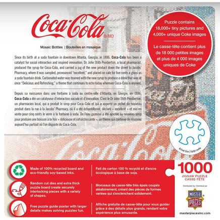 Mosaic Coca Cola 1000PC Puzzle…@Masterpcs - ToyTime