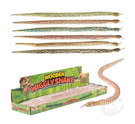 Mr Wiggles Wooden Snake - ToyTime
