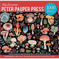 Mushroom 1000pc puzzle - ToyTime