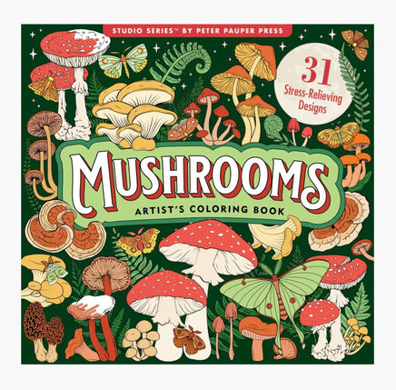 Mushroom Coloring Book - ToyTime
