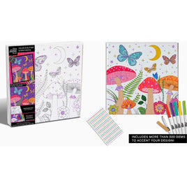 Mushroom Glitter Coloring Kit - ToyTime