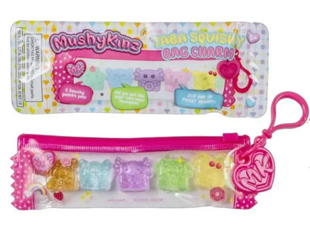 MushyKinz 5 Face Keychain Heart Logo - ToyTime