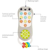 Music & Light Pretend Remote Control - ToyTime