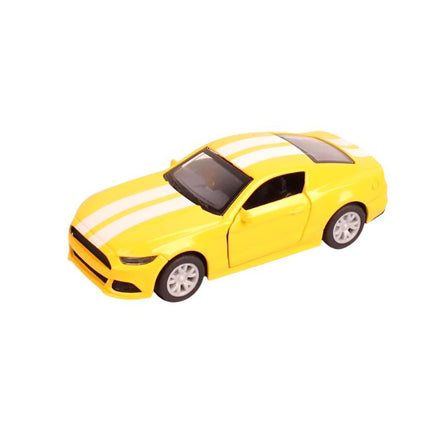 Mustang car Pull back die - cast Alloy metal, door open function 1:32 - ToyTime