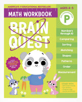 My Brain Quest Math Workbook Pre Kindergarten - ToyTime