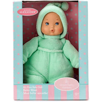 My First Baby Doll Light Skin Tone Mint - ToyTime