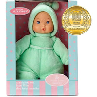 My First Baby Doll Light Skin Tone Mint - ToyTime