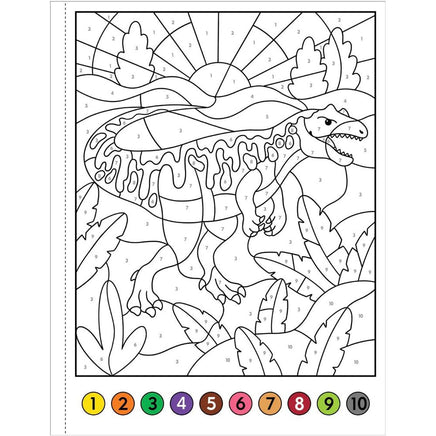 My first color by numbers dinosaurs - ToyTime