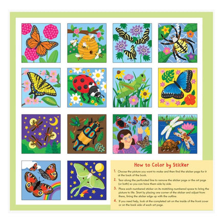 My First Color - By - Sticker Book Butterflies & Bugs - ToyTime