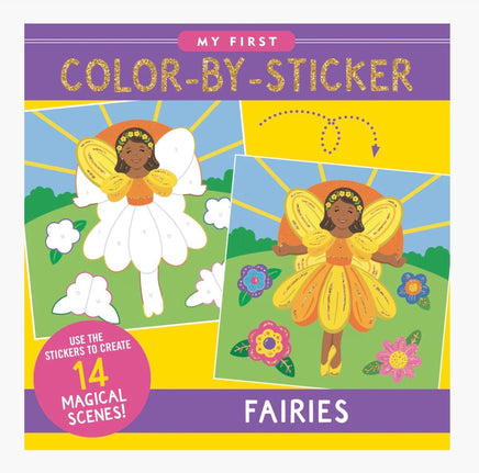 My First Color By Sticker Book Fairies - ToyTime