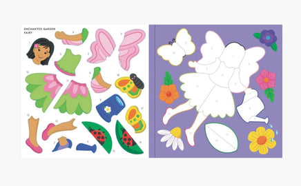 My First Color By Sticker Book Fairies - ToyTime