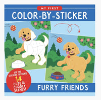 My First Color by Sticker Book Furry Friends - ToyTime