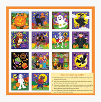 My First Color By Sticker Book Halloween - ToyTime