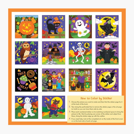 My First Color By Sticker Book Halloween - ToyTime