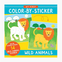 My First Color - by - Sticker Book - Wild Animals - ToyTime