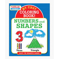 My First Coloring Book Numbers And Shapes - ToyTime