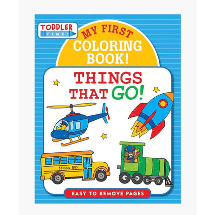 My First Coloring Book Things That Go - ToyTime