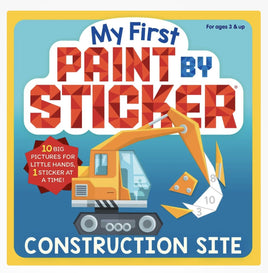 My First Paint By Stickers Construction Site - ToyTime