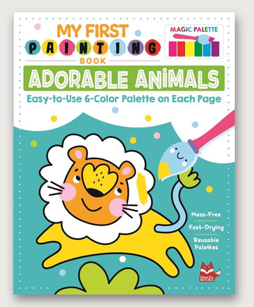 My First Painting Book Adorable Animals - ToyTime