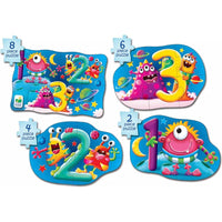 My First Puzzle Sets 4 - In - A - Box Puzzles 123 - ToyTime