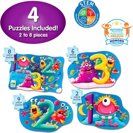 My First Puzzle Sets 4 - In - A - Box Puzzles 123 - ToyTime