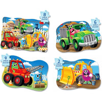 My First Puzzle Sets 4 - In - A - Box Puzzles - Monster - ToyTime