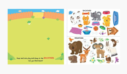 My First Sticker Book Animals - ToyTime