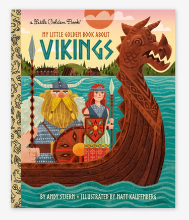 My Little Golden Book About Vikings - ToyTime