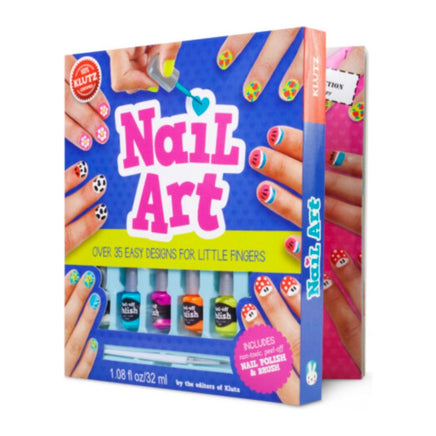 Nail Art Book and Activity Kit - ToyTime