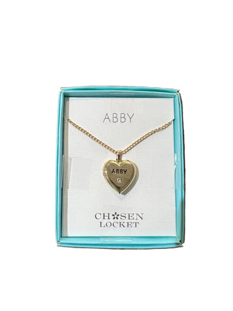 Name Lockets A - J - ToyTime