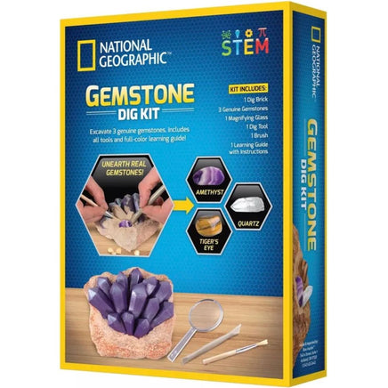 National Geographic Gemstone Dig Kit - ToyTime