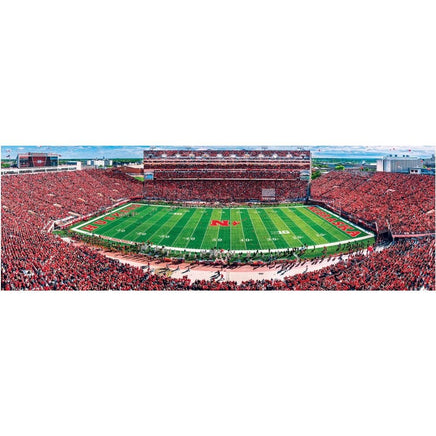 Nebraska Cornhuskers - 1000 Piece Panoramic Puzzle - ToyTime