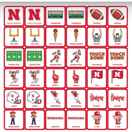 Nebraska Cornhuskers Matching Game - ToyTime