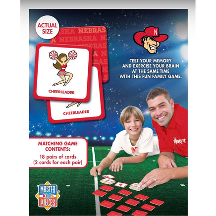 Nebraska Cornhuskers Matching Game - ToyTime