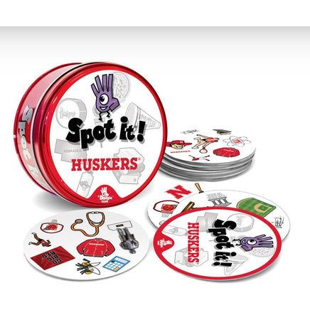 Nebraska Cornhuskers Spot It! Card Game - ToyTime