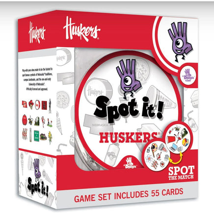 Nebraska Cornhuskers Spot It! Card Game - ToyTime