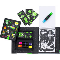 Neon Colouring Set Outer Space - ToyTime