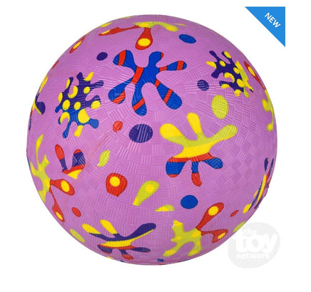 Neon Printed Playground Ball assortment 7 inch - ToyTime
