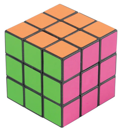 Neon Puzzle Cubes - ToyTime