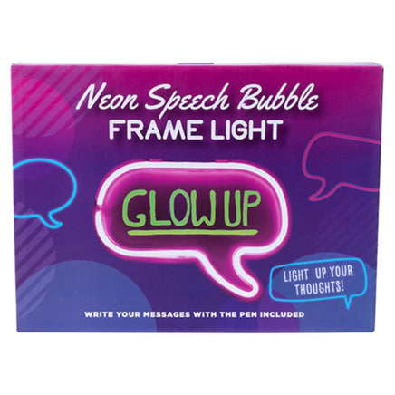 Neon Speech Bubble Frame Light - ToyTime