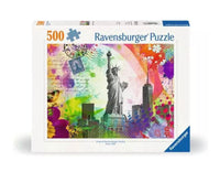 New York Postcard 500 pc Puzzle - ToyTime