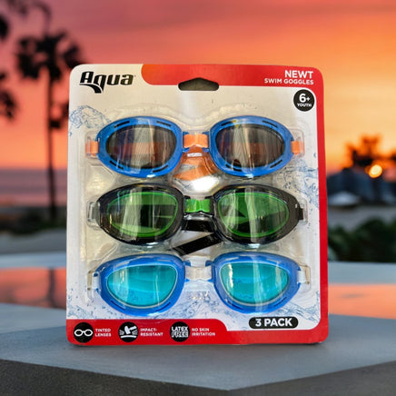 Newt Swim Goggles 3 - Pack Youth - ToyTime