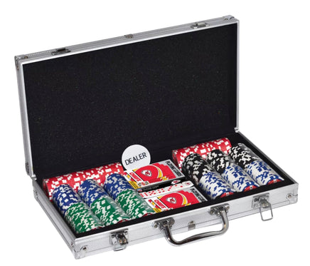 NFL KC Chiefs 300 Piece Poker Set - ToyTime