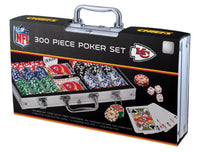 NFL KC Chiefs 300 Piece Poker Set - ToyTime